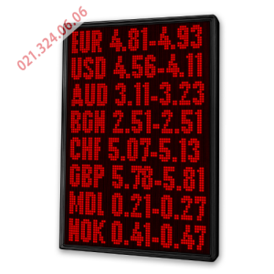Reclama Led Rosu Exchange WIFI Programabila - 100x70cm